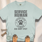 Service Human Do Not Pet T-shirt