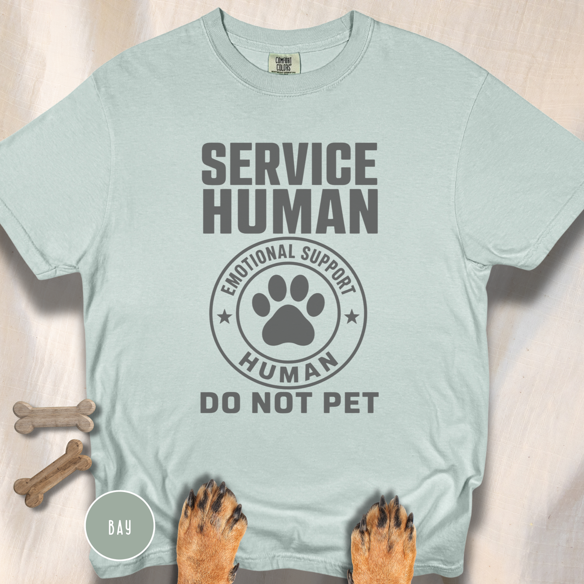 Service Human Do Not Pet T-shirt