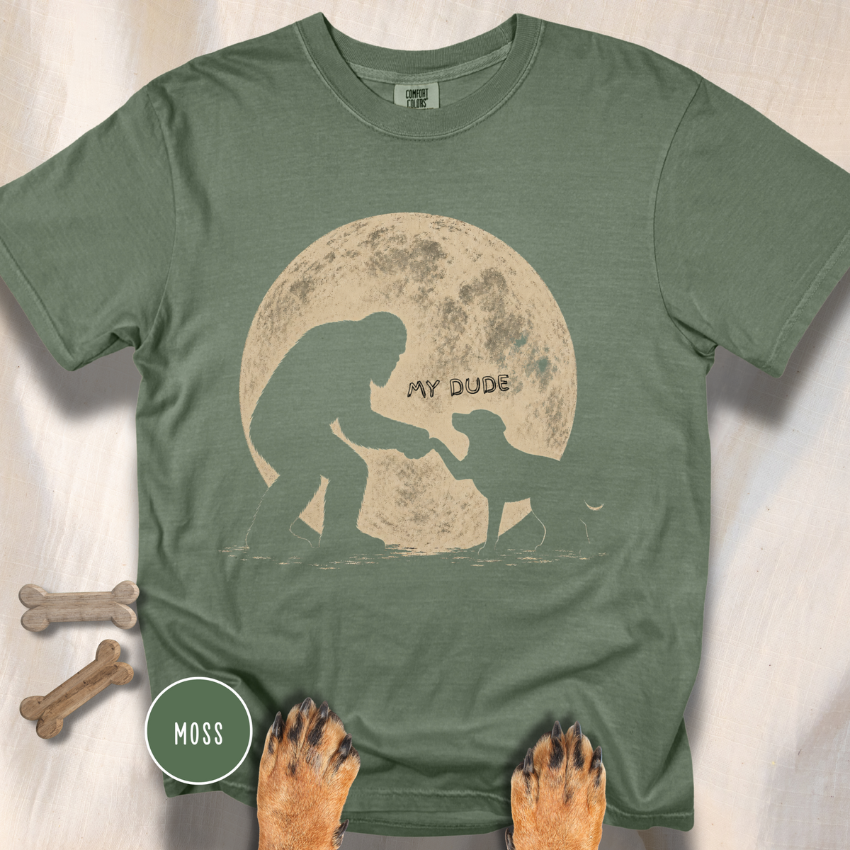 My Dude Big Foot Fist Bump T-shirt
