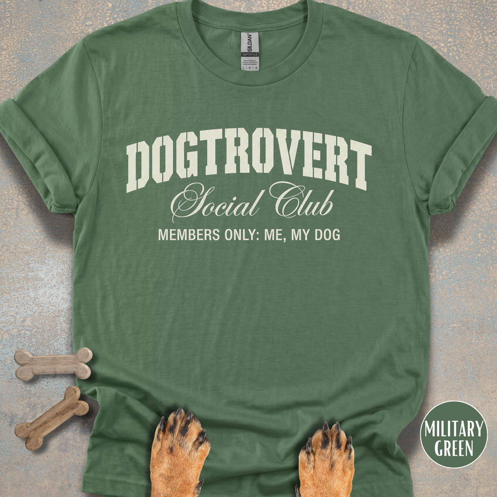 Dogtrovert Social Club T-shirt