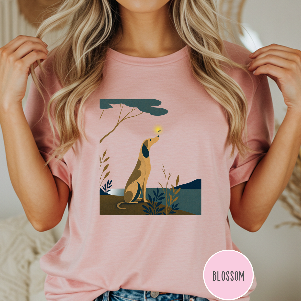 A Dog and a Firefly T-shirt