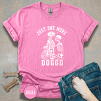 Just One More Doggo Adoption Shirt | Skeleton Rescue Dog Lover T-shirt