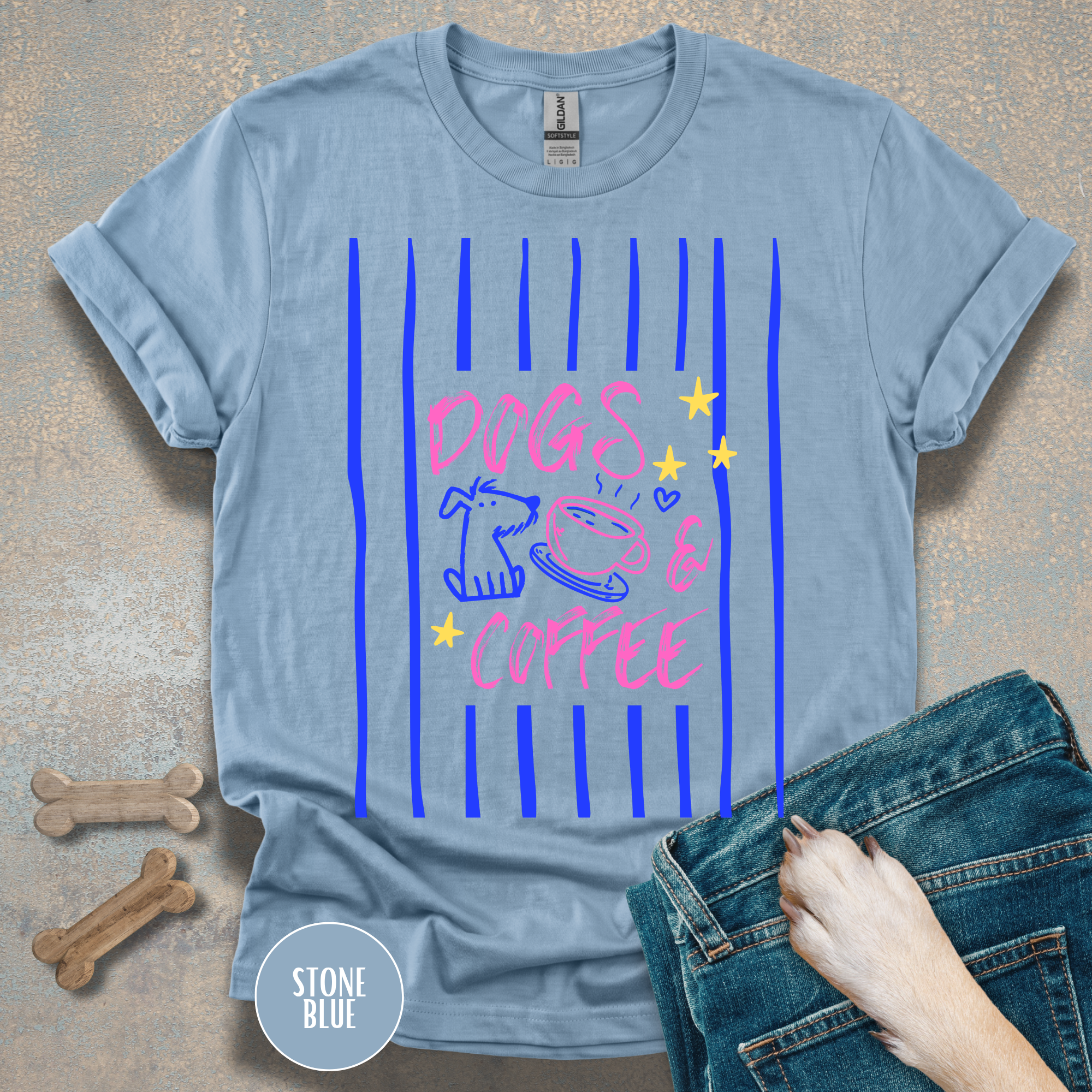 Dogs & Coffee T-Shirt