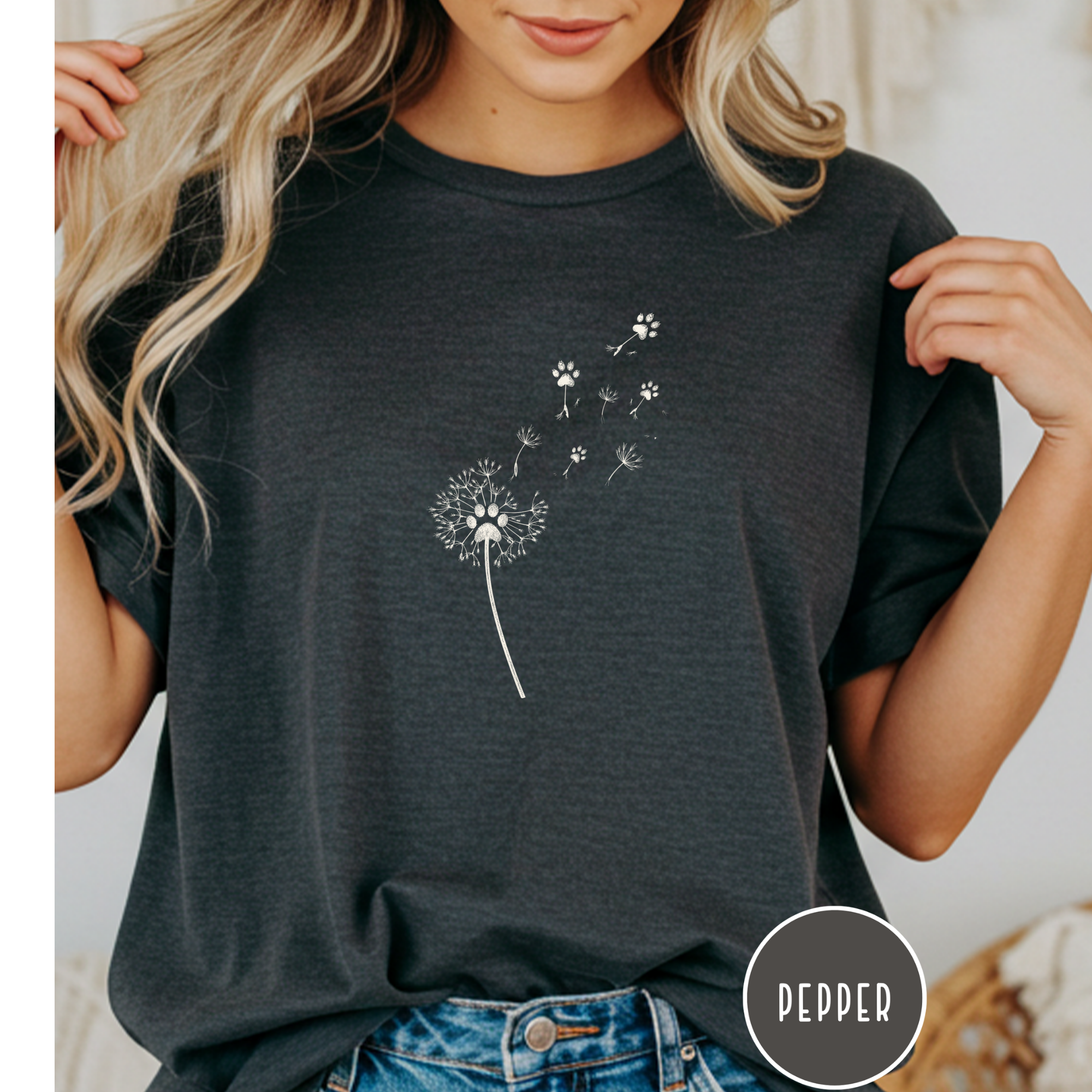 Dandelion Paw T-shirt