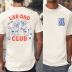 Lab Dad Club T-Shirt for Proud Labrador Owners