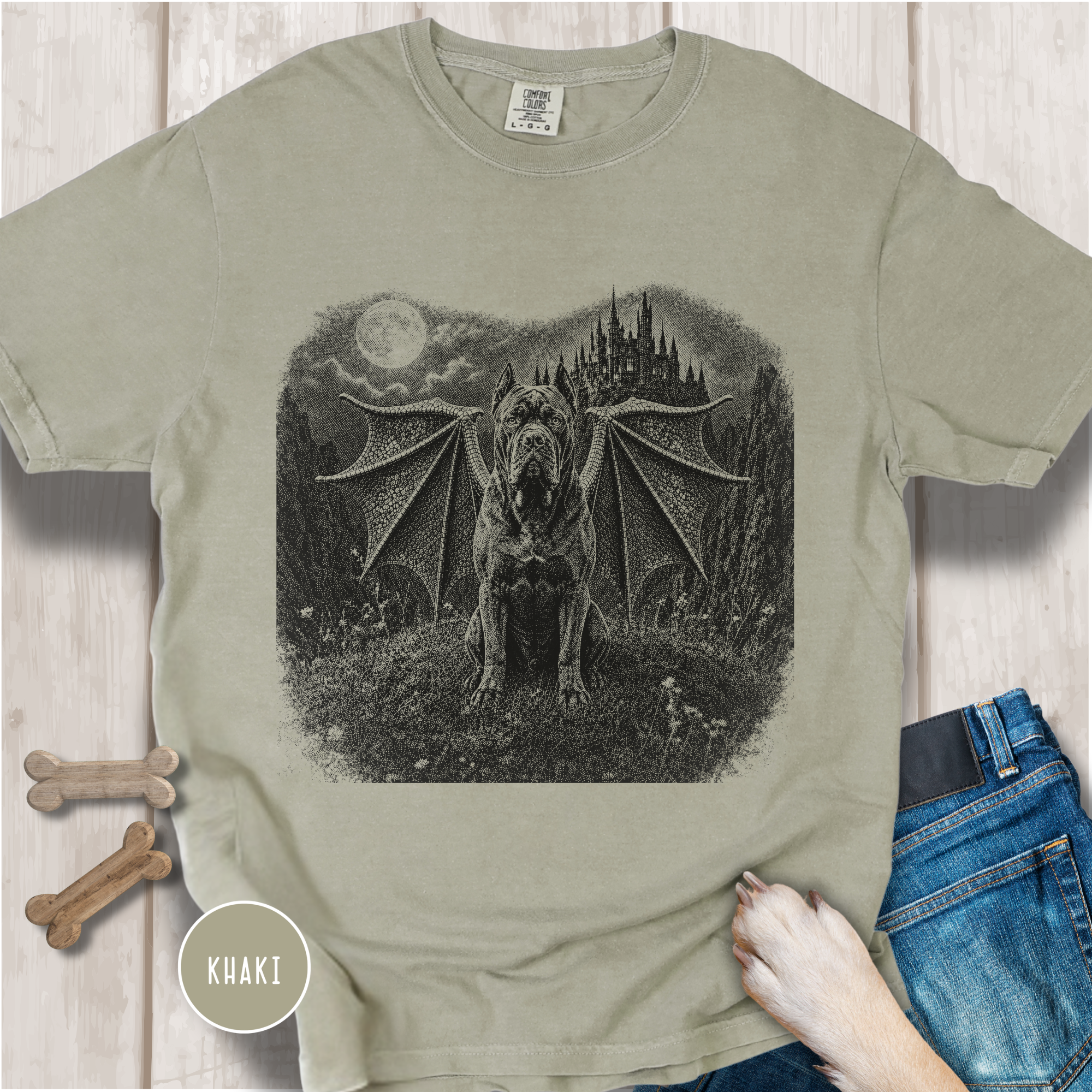 Mythic Guardian Cane Corso T-Shirt