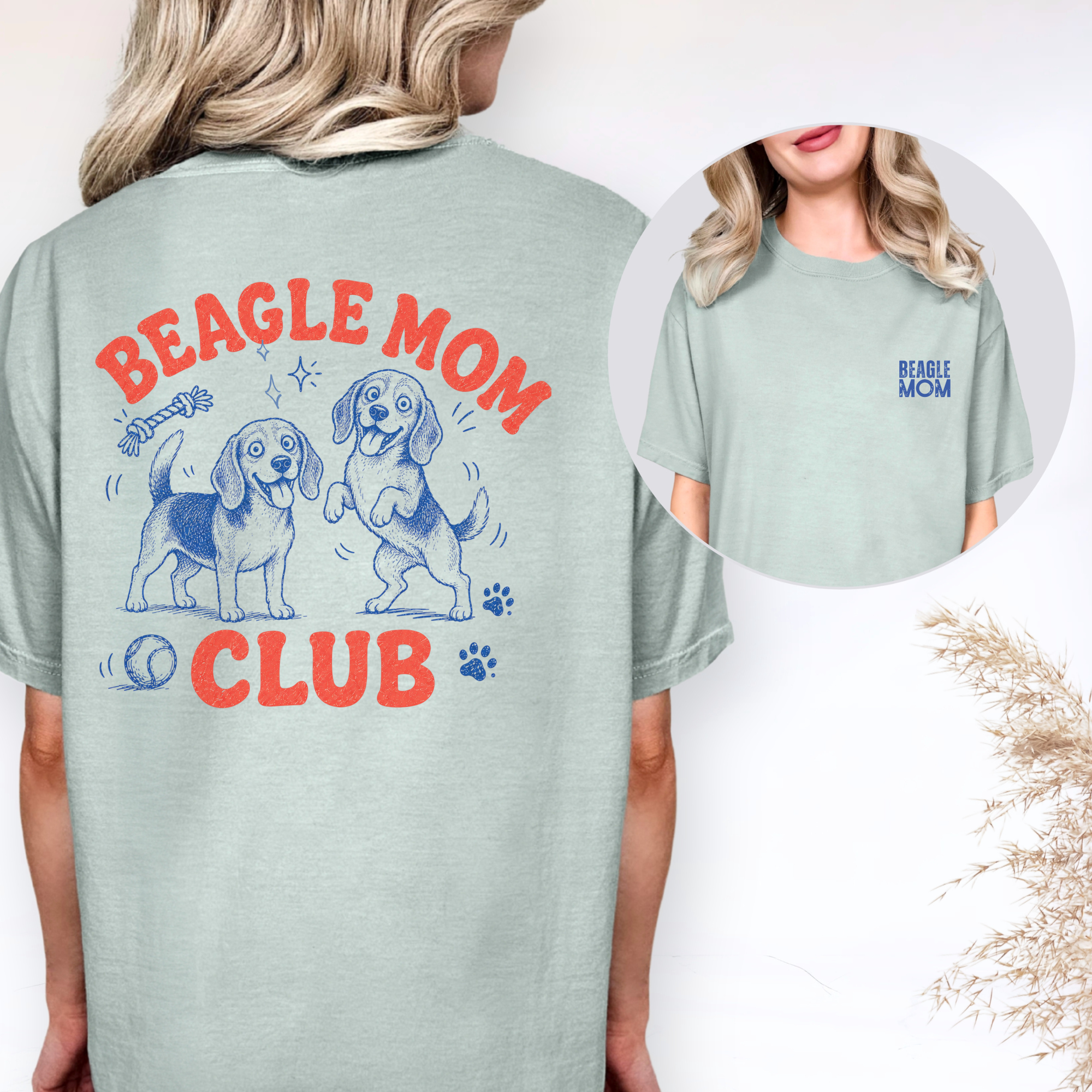 Beagle Mom Club T-shirt