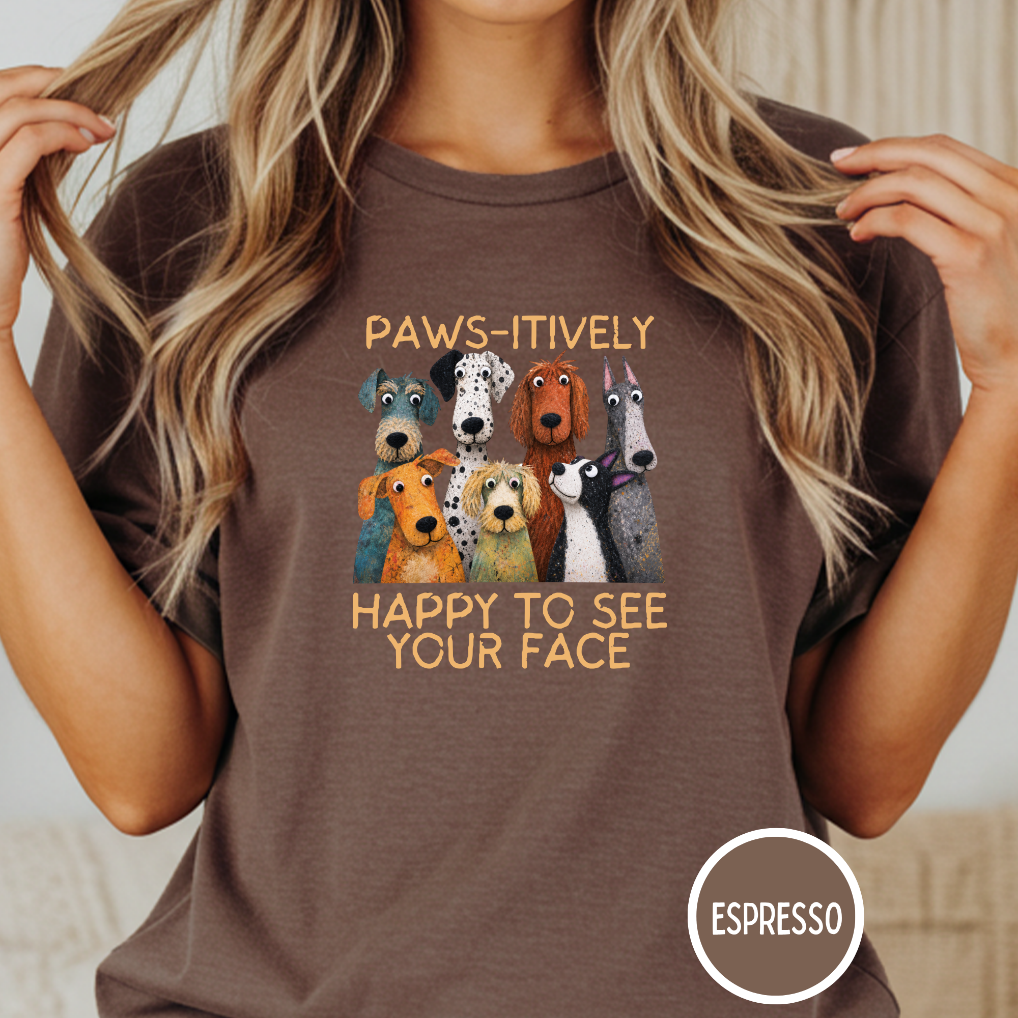 Paws-itively Happy T-shirt