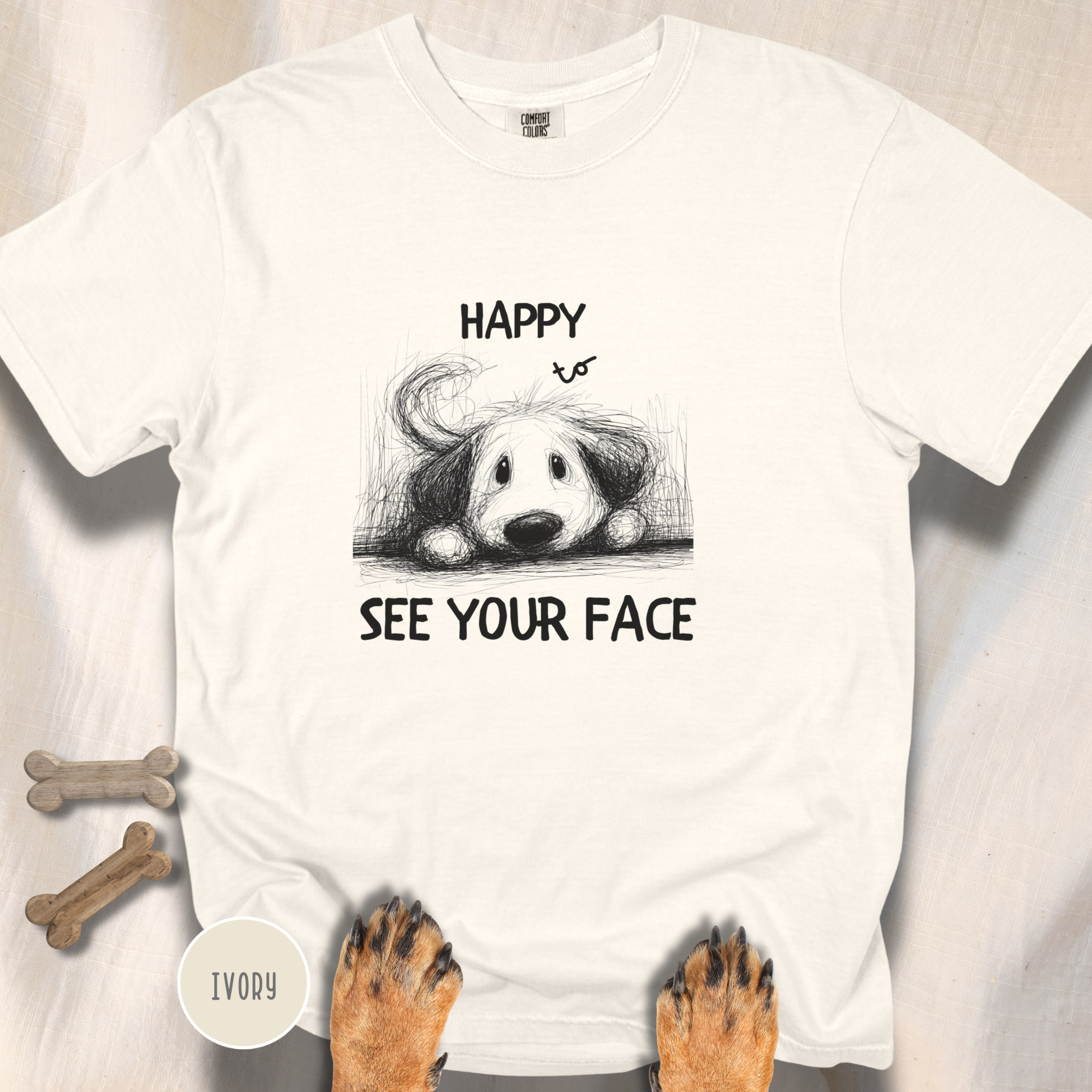 Happy to See Your Face Teacher T-shirt