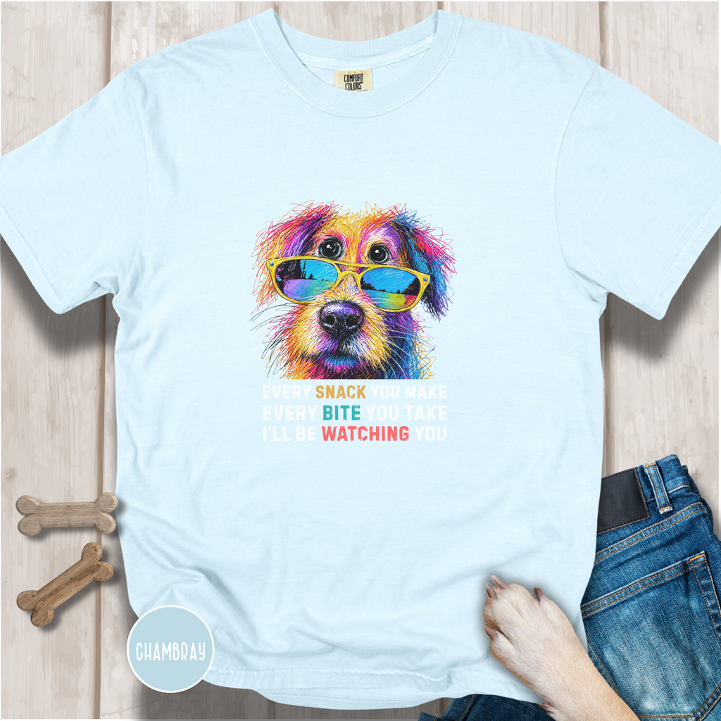 I'll Be Watching You Snack T-shirt