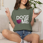 Dogs Love Me Statement T-shirt
