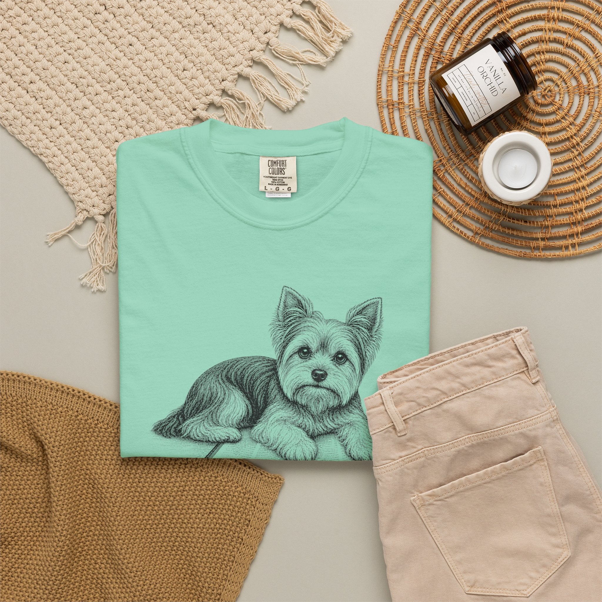 Yorkshire Terrier The Plot Thickens T-shirt