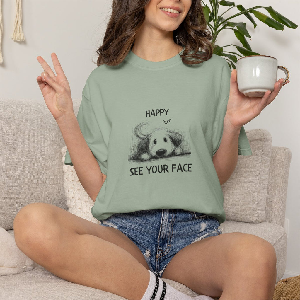 Happy to See Your Face Teacher T-shirt