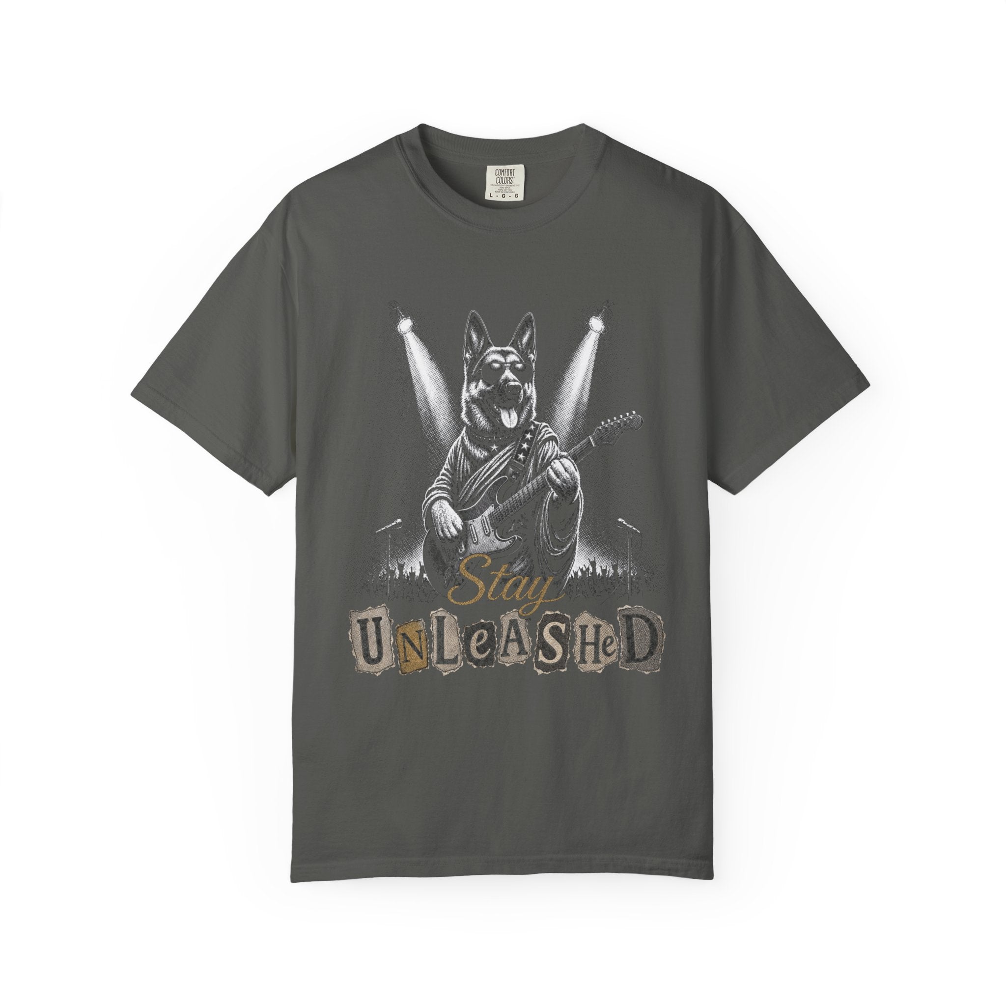 Stay Unleashed German Shepherd Vintage Graphic T-shirt