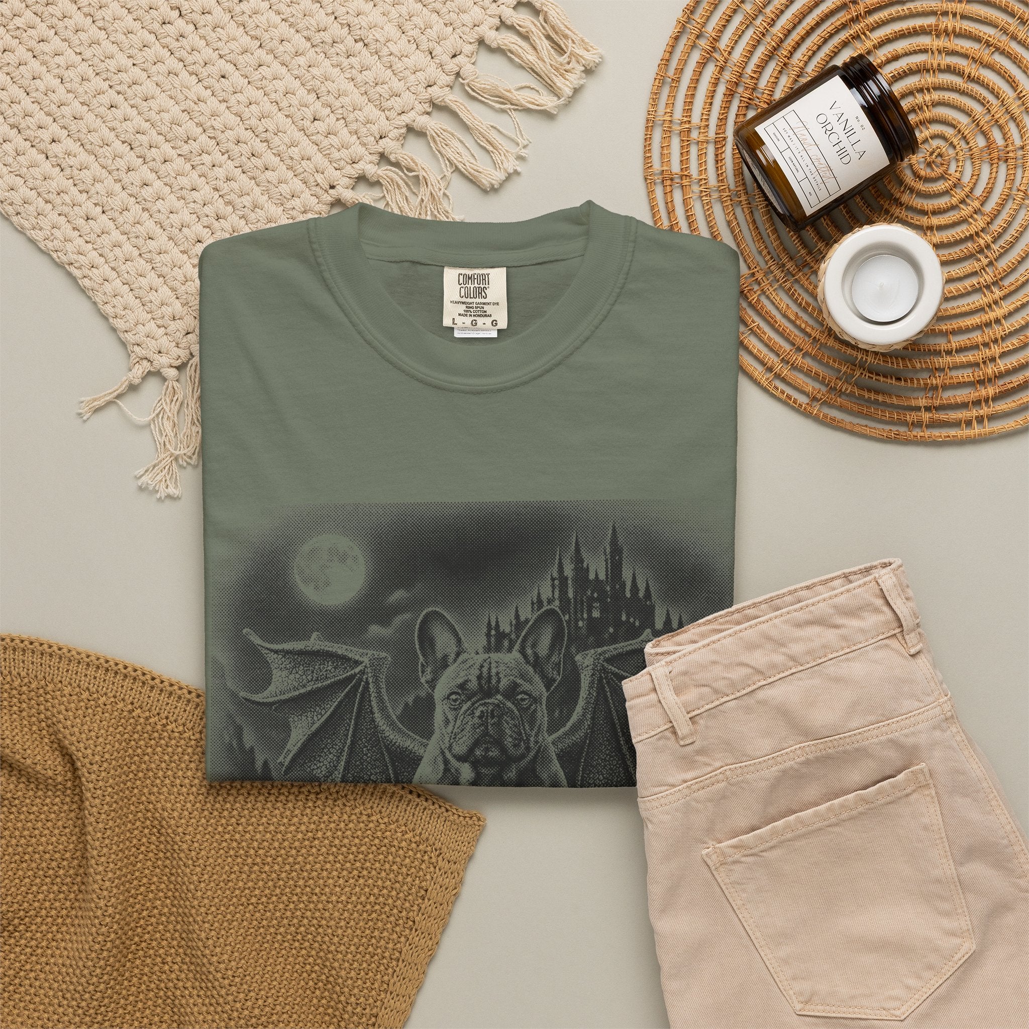 Mythic Guardian French Bull Dog T-Shirt