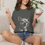 Born to be Wild Smoking Chihuahua T-shirt
