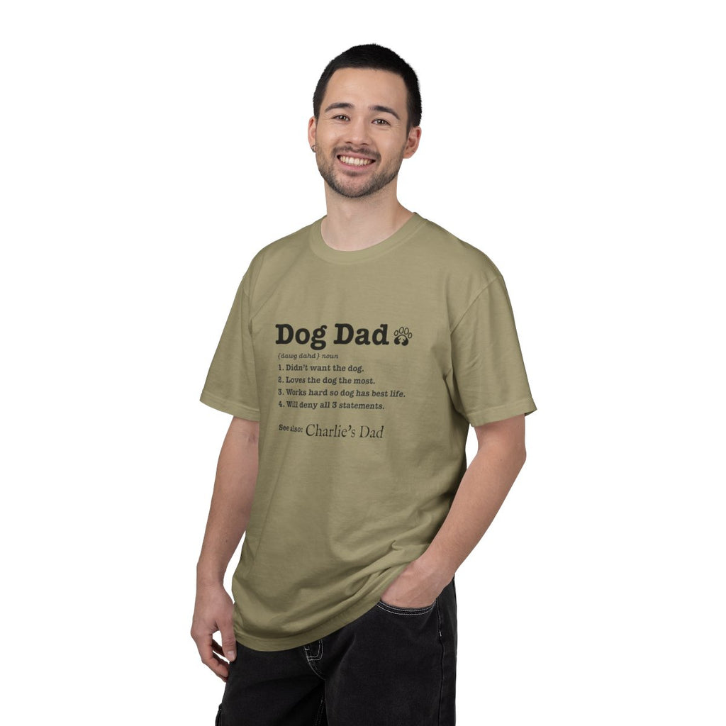 Personalized Dog Dad Definition T-shirt