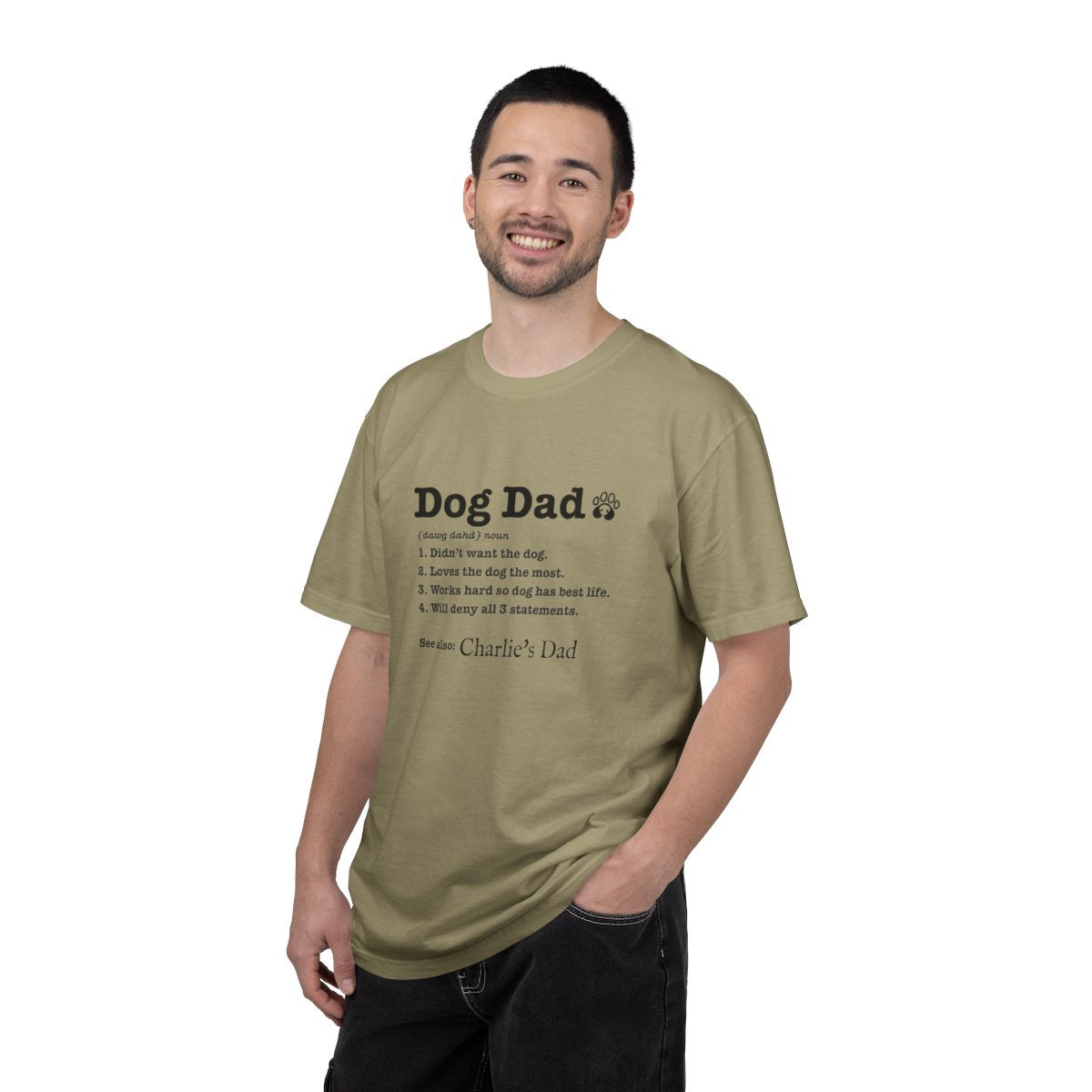 Personalized Dog Dad Definition T-shirt