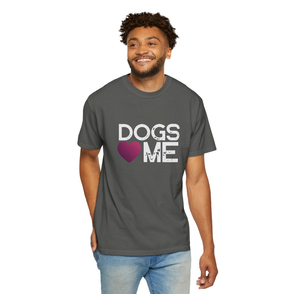Dogs Love Me Statement T-shirt