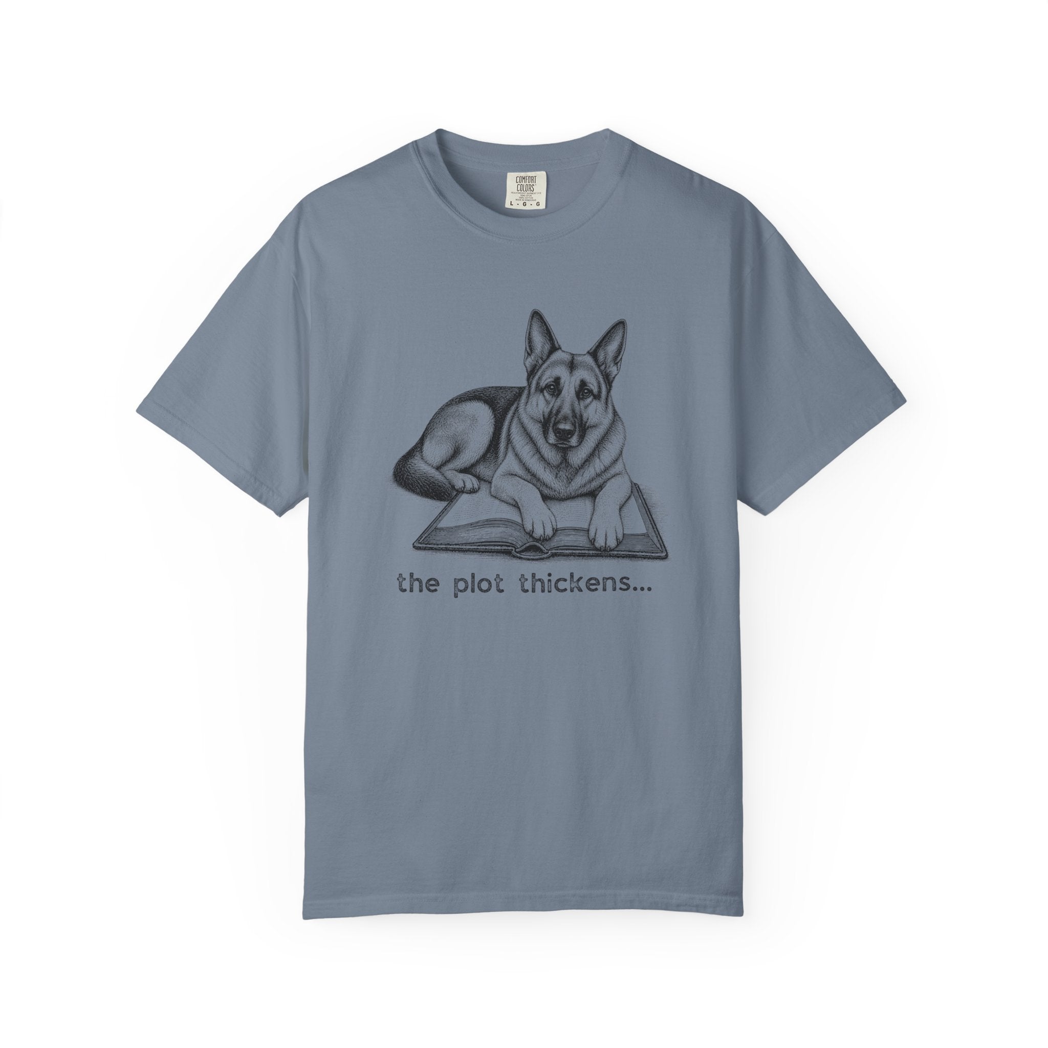 German Shepherd The Plot Thickens T-shirt