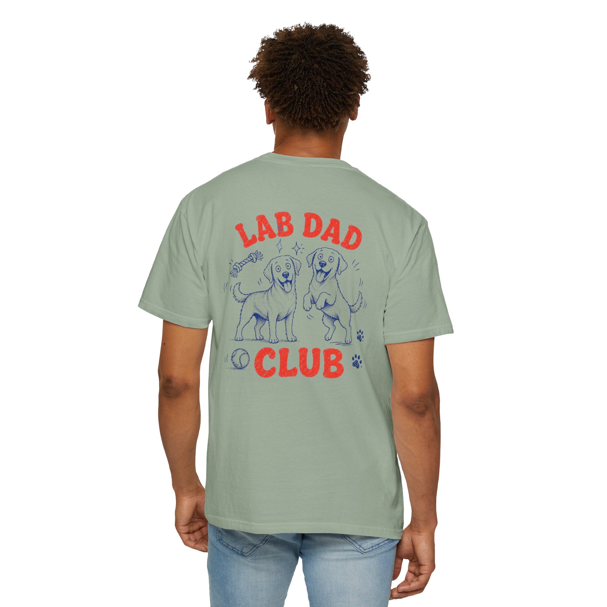 Lab Dad Club T-Shirt for Proud Labrador Owners