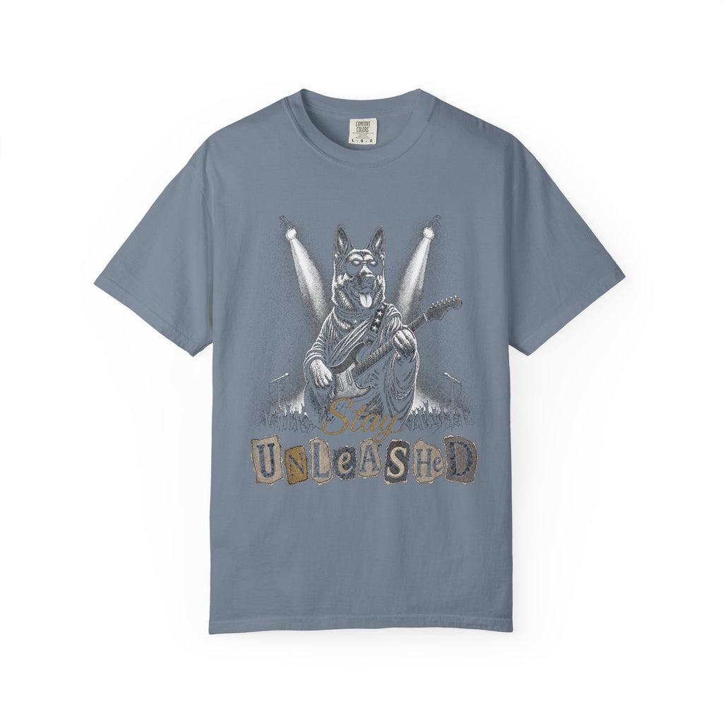 Stay Unleashed German Shepherd Vintage Graphic T-shirt