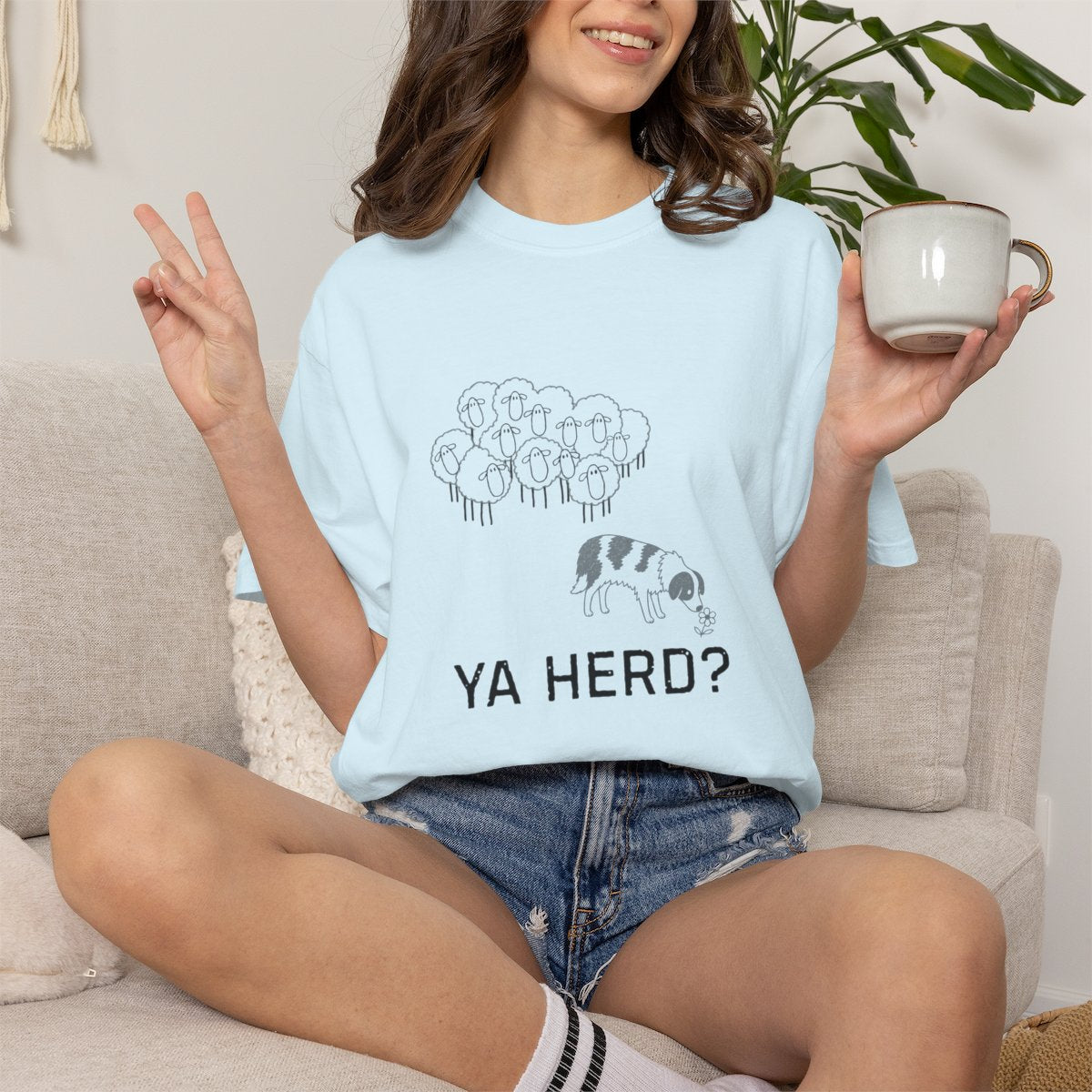 Ya Herd? Sheep Dog T-shirt