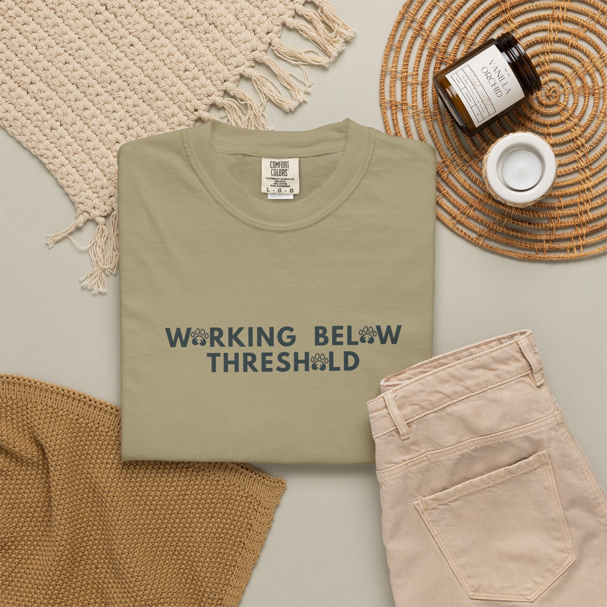 Working Below Threshold T-shirt