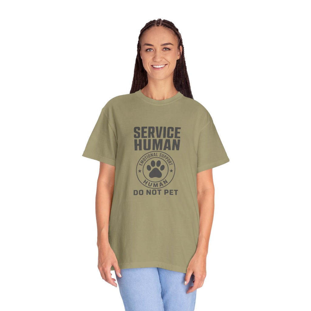 Service Human Do Not Pet T-shirt