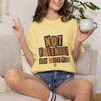 Not Friendly - Do Not Pet Ransom Note T-shirt