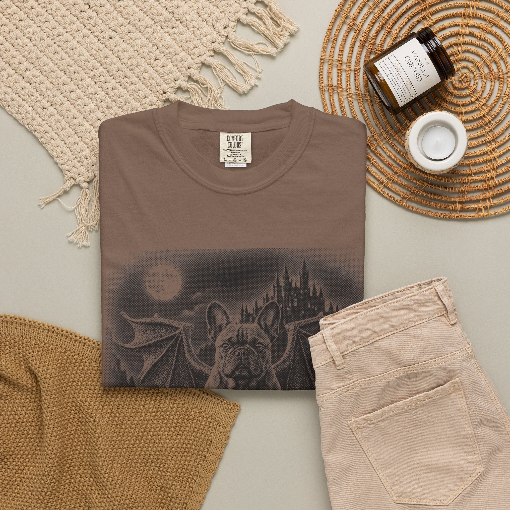 Mythic Guardian French Bull Dog T-Shirt