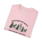 Dogs Make Me Happy, People are Why I Need Dogs T-shirt