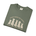 Dogs Make Me Happy, People are Disappointing T-shirt