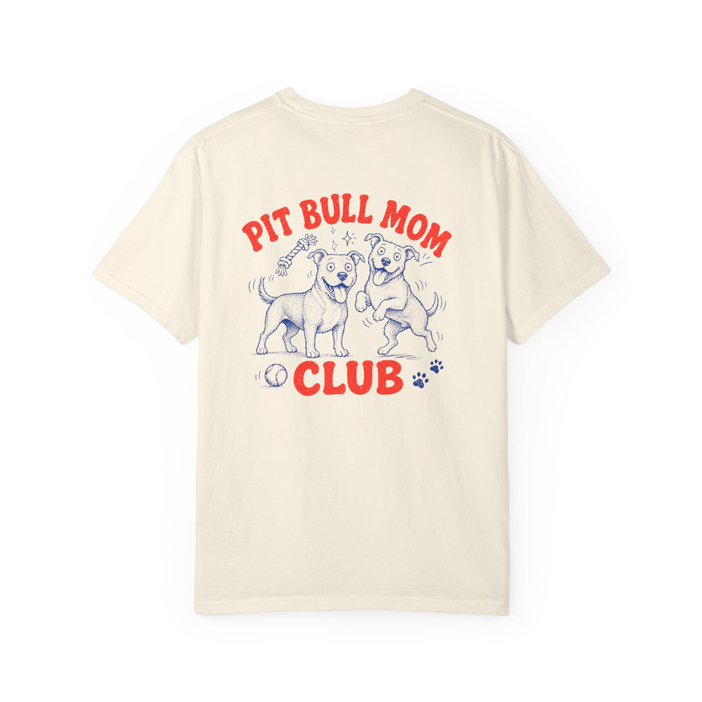 Pit Bull Mom Club T-shirt