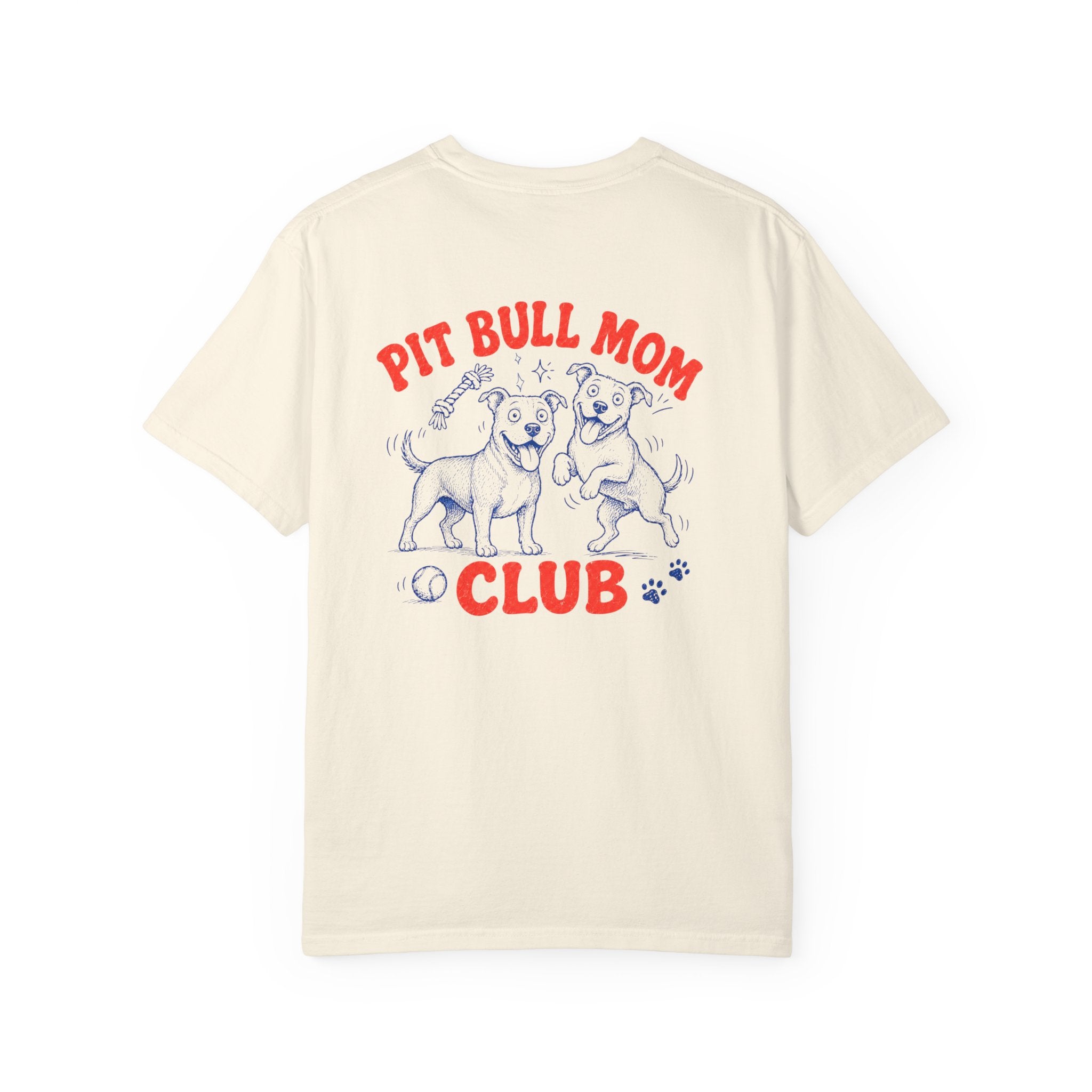 Pit Bull Mom Club T-shirt
