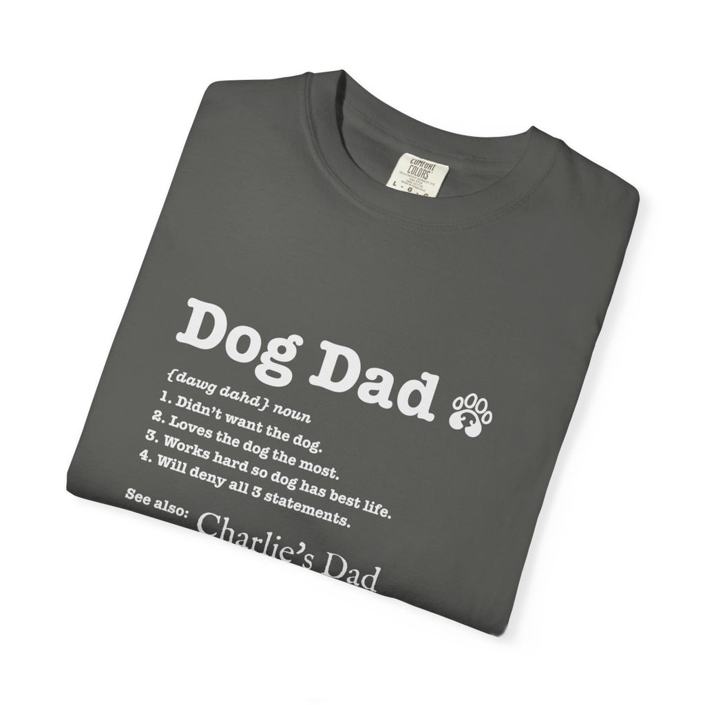 Personalized Dog Dad Definition T-shirt