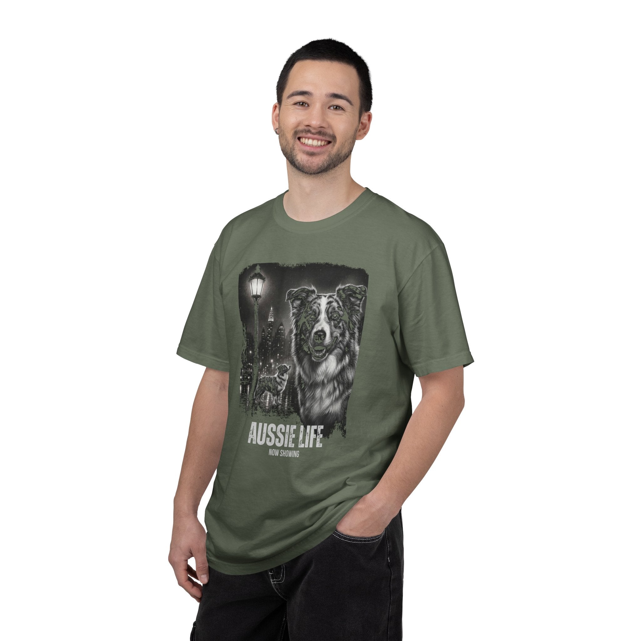 Aussie Life Film Noir Movie Poster T-shirt