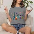 Atomic Dogs in the Garden of Strange T-shirt