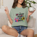 Do What Makes You Happy Sunflower T-shirt