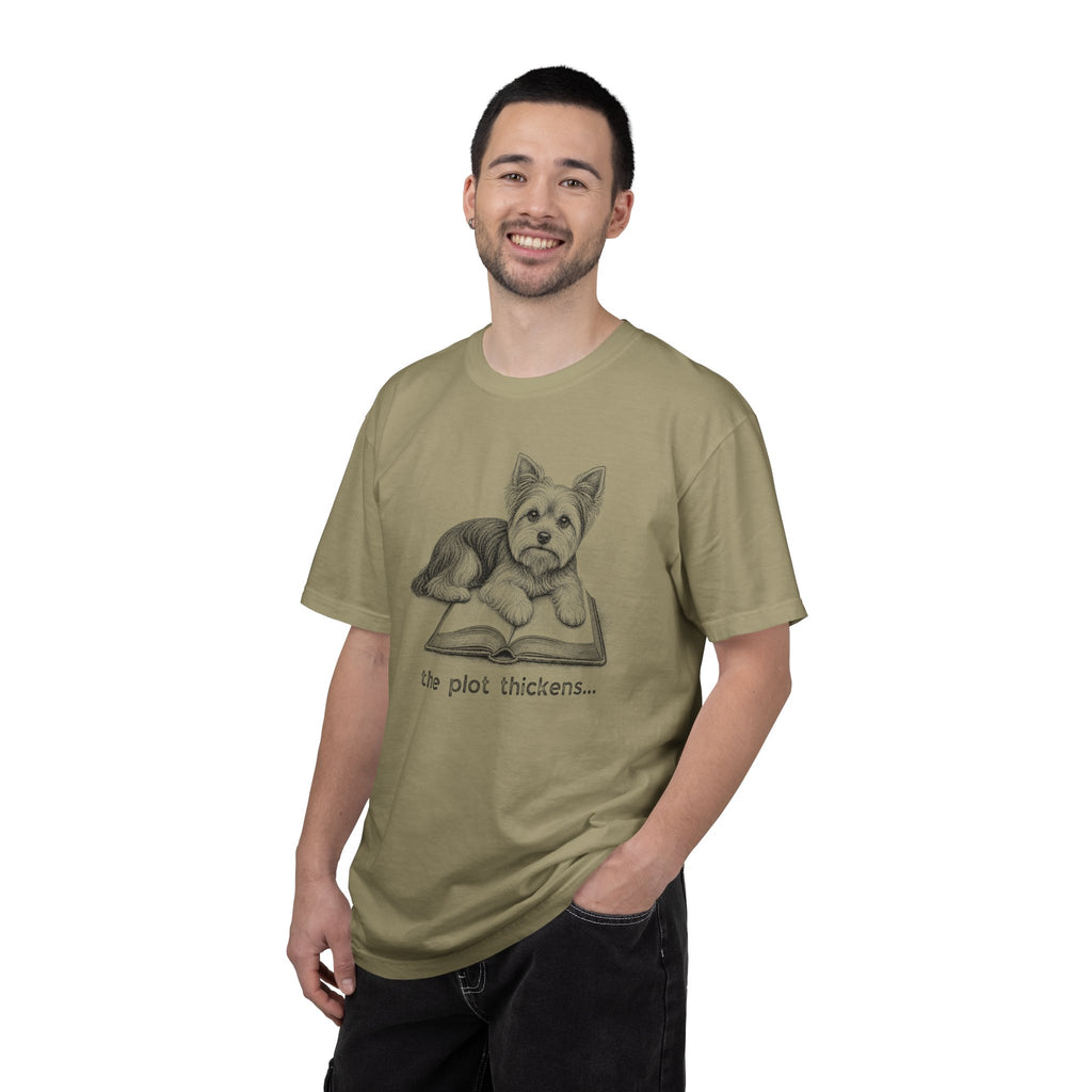 Yorkshire Terrier The Plot Thickens T-shirt
