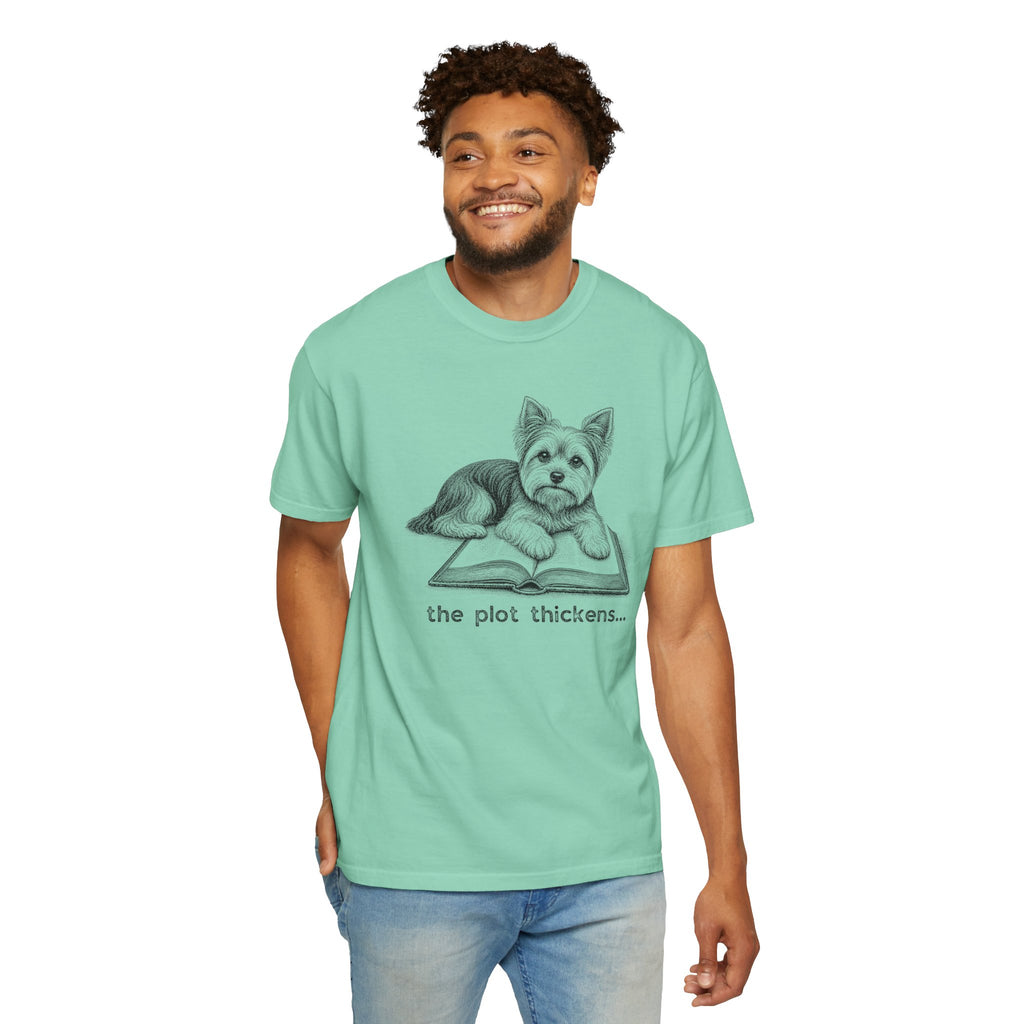 Yorkshire Terrier The Plot Thickens T-shirt
