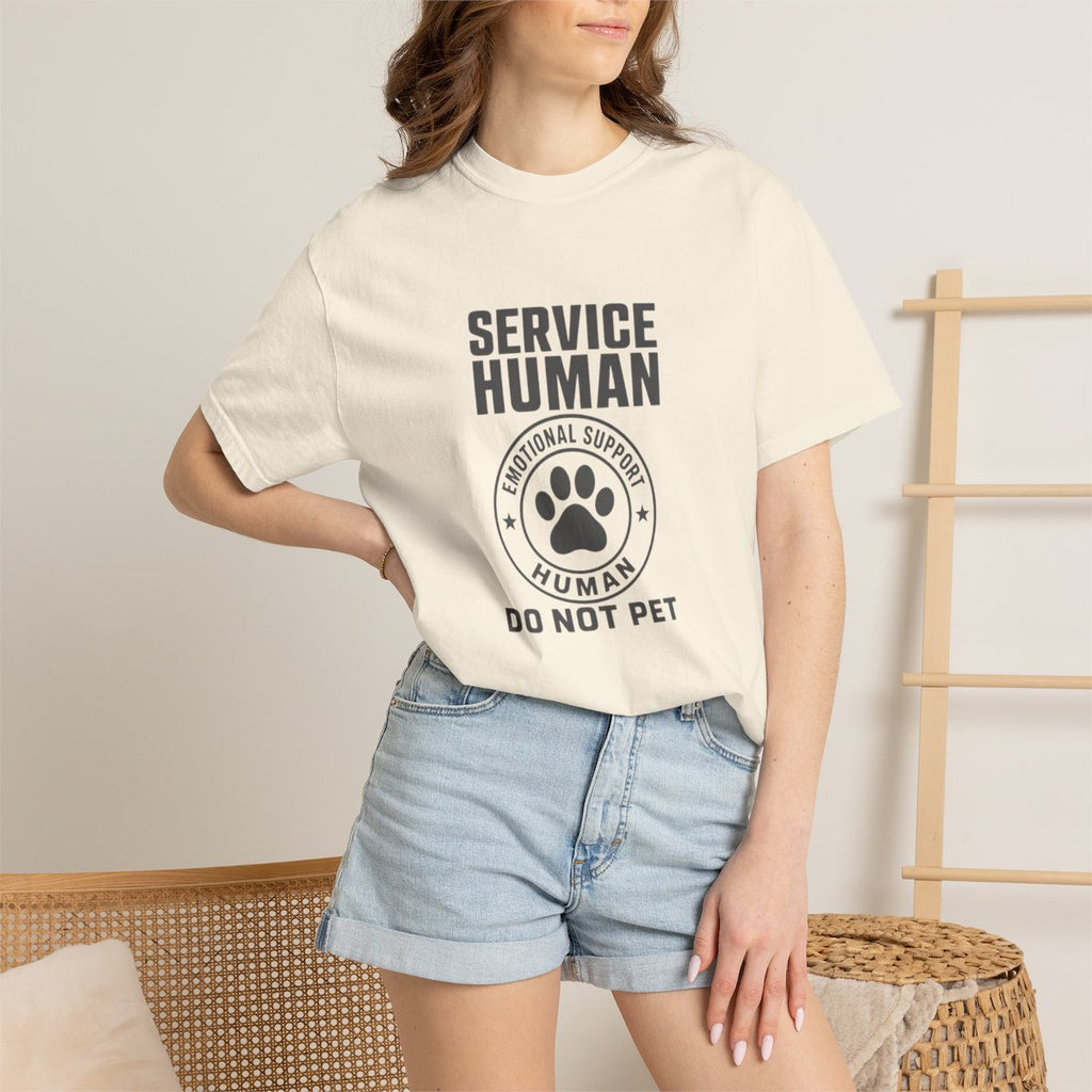 Service Human Do Not Pet T-shirt