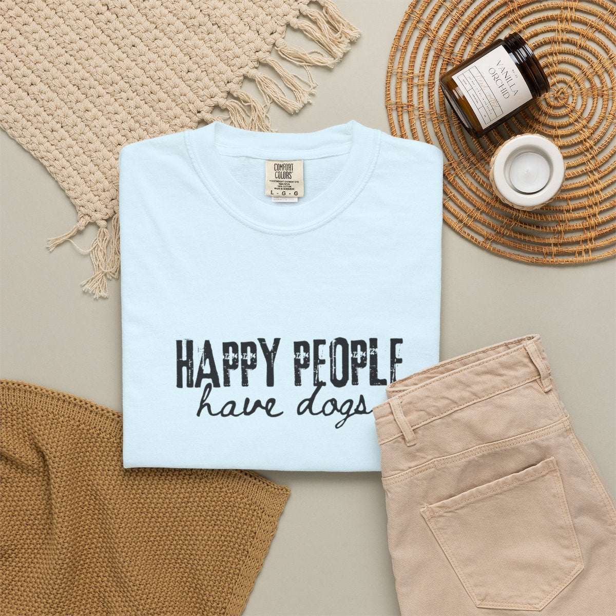 Happy People Have Dogs T-shirt