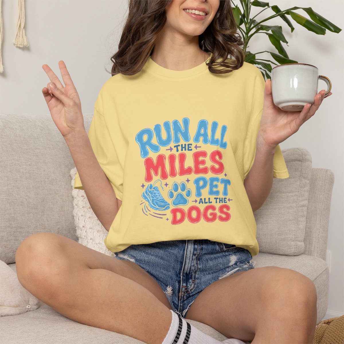 Run All the Miles  T-shirt