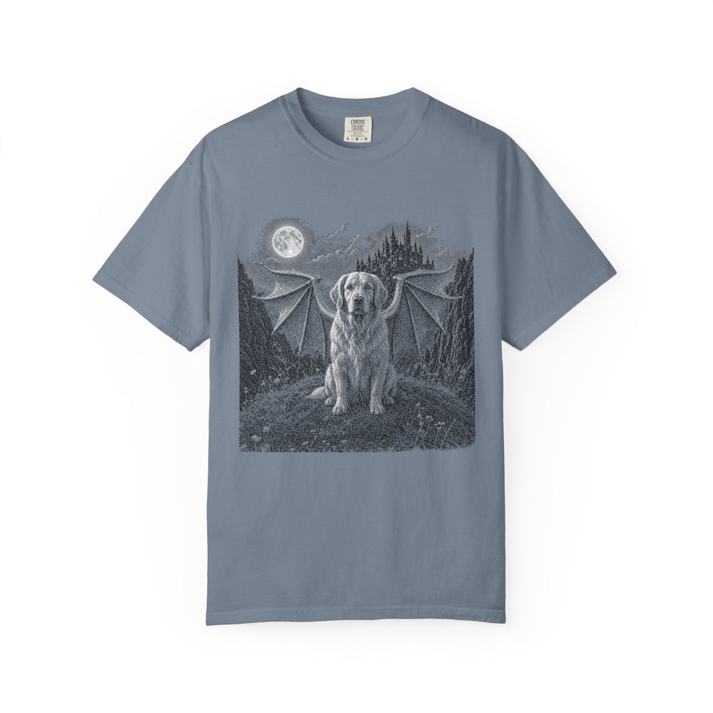 Mythic Guardian Golden Retriever Dog T-Shirt