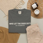 Who Let The Dogs Out? No Comment T-Shirt