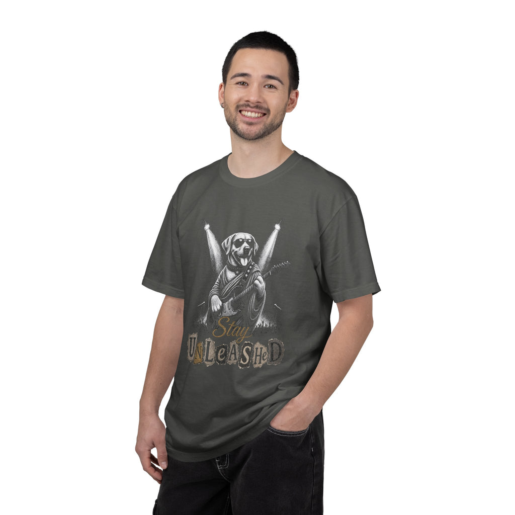 Labrador Retriever Stay Unleashed Vintage Bootleg T-shirt