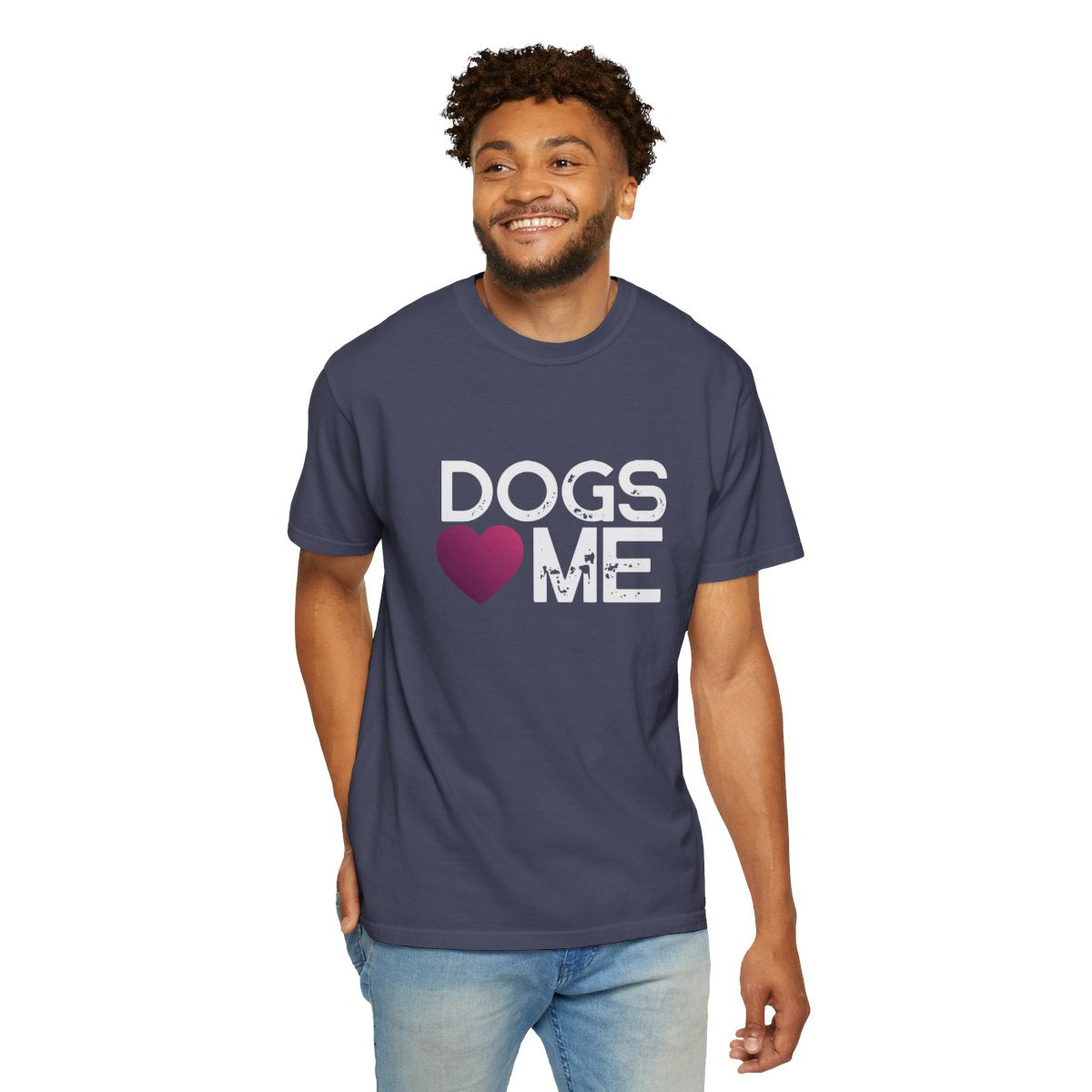 Dogs Love Me Statement T-shirt