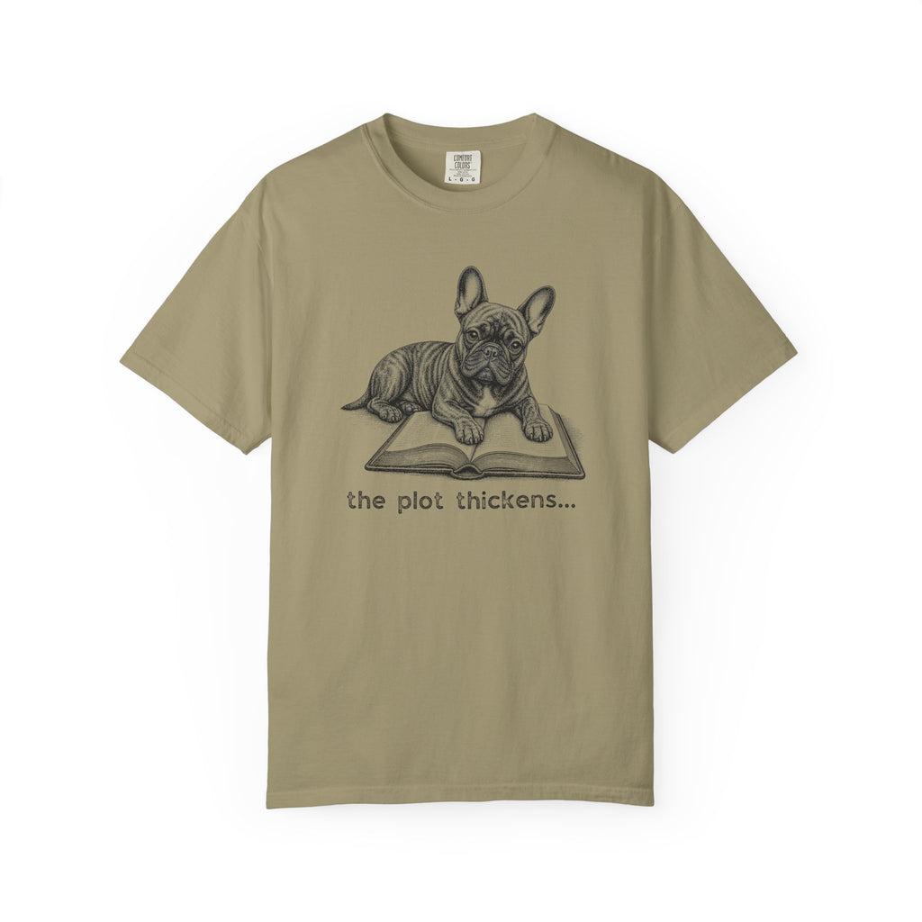 French Bulldog The Plot Thickens T-shirt