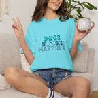 Dogs Books Martinis T-shirt